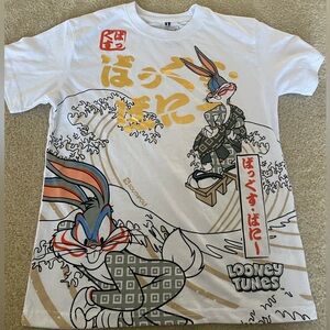 NWOT South Pole Looney Toons. Bugs Bunny White Graphic‎ Tee. Kid S(8)